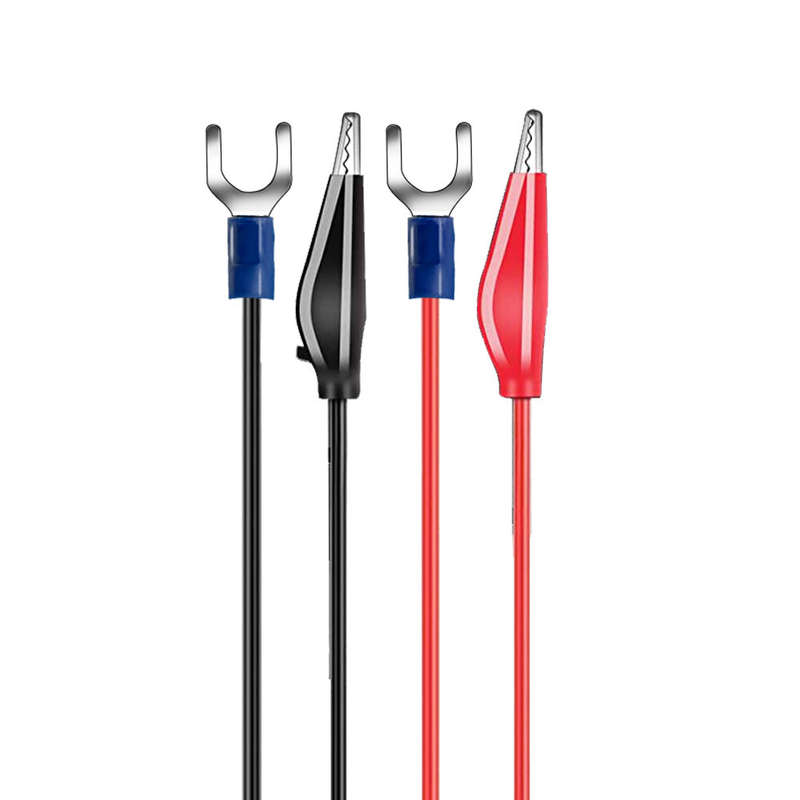 Universal Lab DC Power Supply Output Line 30A 10A Clamp Cable Silicone for Adjustable Battery Tester