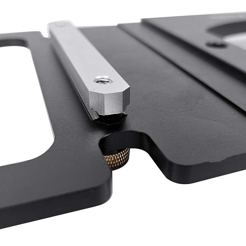 ENJOYWOOD Aluminum Alloy Track Saw Square Guide Rail Angle Stop Woodworking 90 Degree Right Angle Gu