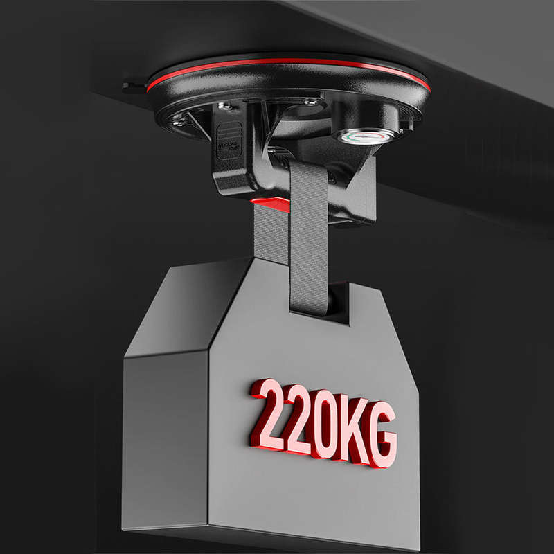 Heavy Duty Lithium Powered Pump-Style Suction Cup with Imported Rubber Design 220kg High Suction Pow
