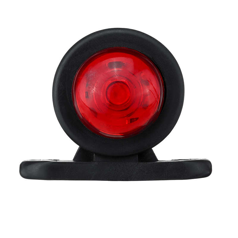 Mini Car Side Marker Lights Outline Lamps Waterproof Red White Universal Truck Trailer Caravan Lorry