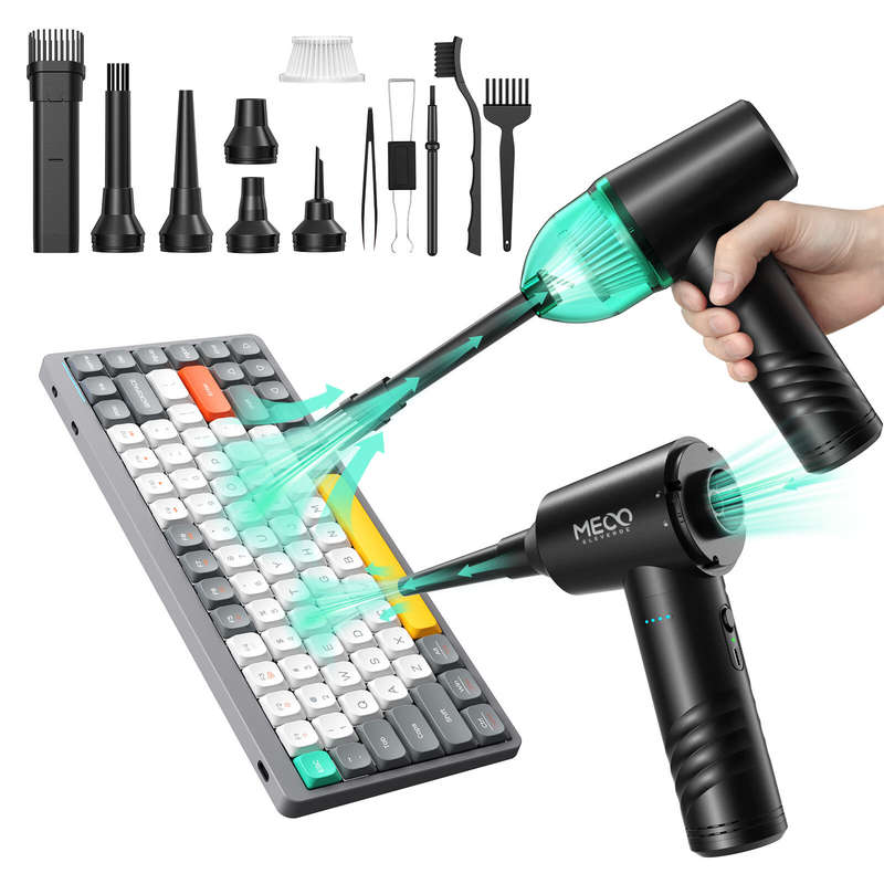 MECO ELEVERDE ME-CR1 Electric Compressed Air Duster & Vacuum Cleaner 4 in 1 Function Powerful 3-Gear