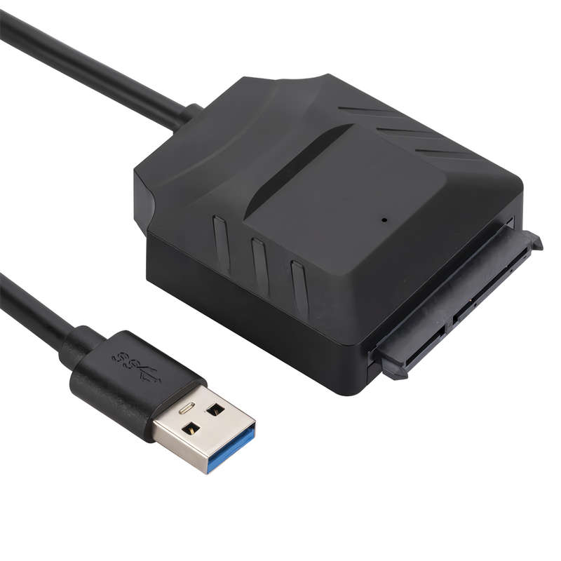 MnnWuu SSD HDD USB 3.0 to SATA Converter Cable Hard Drive Converter Adapter Support 2.5 / 3.5" HDD S