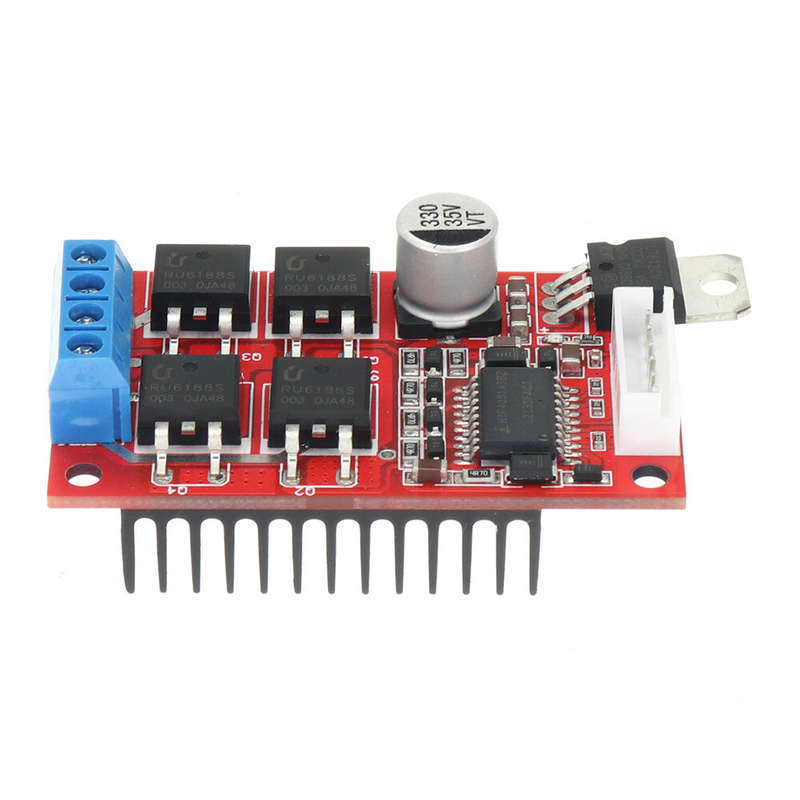 450W 20A H Bridge DC Motor Speed Controller Driver Module DC12-36V PWM Level Motor Control Switch Fo