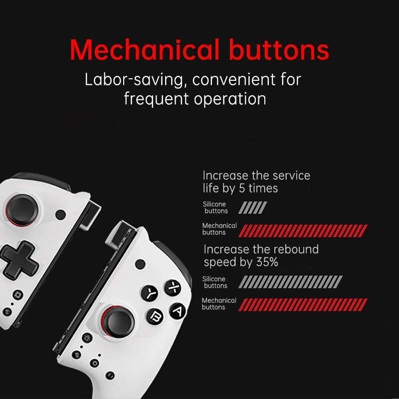 MOBAPAD M6 Game Controller Gamepad Joystick for Nintendo Switch Left Right NS OLED JoyCon Grip