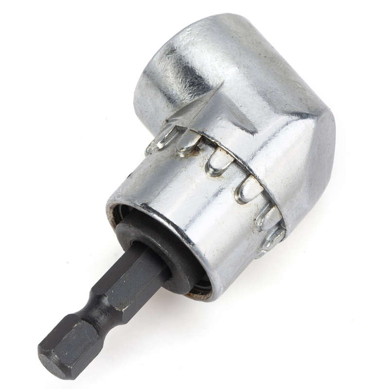 Durable Alloy Steel 105 Degree Adjustable Right Angle Driver Screwdriver with Locking and Magnetic H