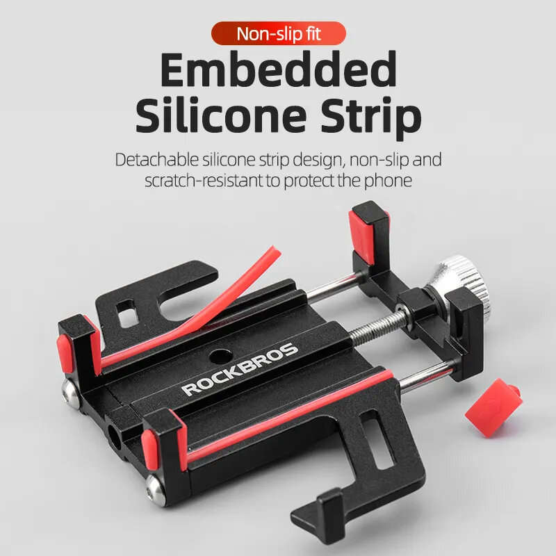 ROCKBROS Bike Holder Aluminum Alloy 360 Rotation Bracket Five Claws Stability Shockproof Easy instal
