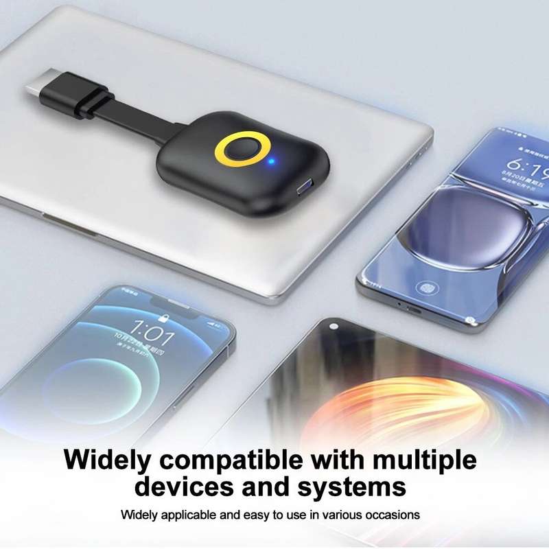 4K HD TV Stick 2.4G/5G Wireless WiFi Display TV Dongle Receiver for Mirascreen For IOS Android to TV