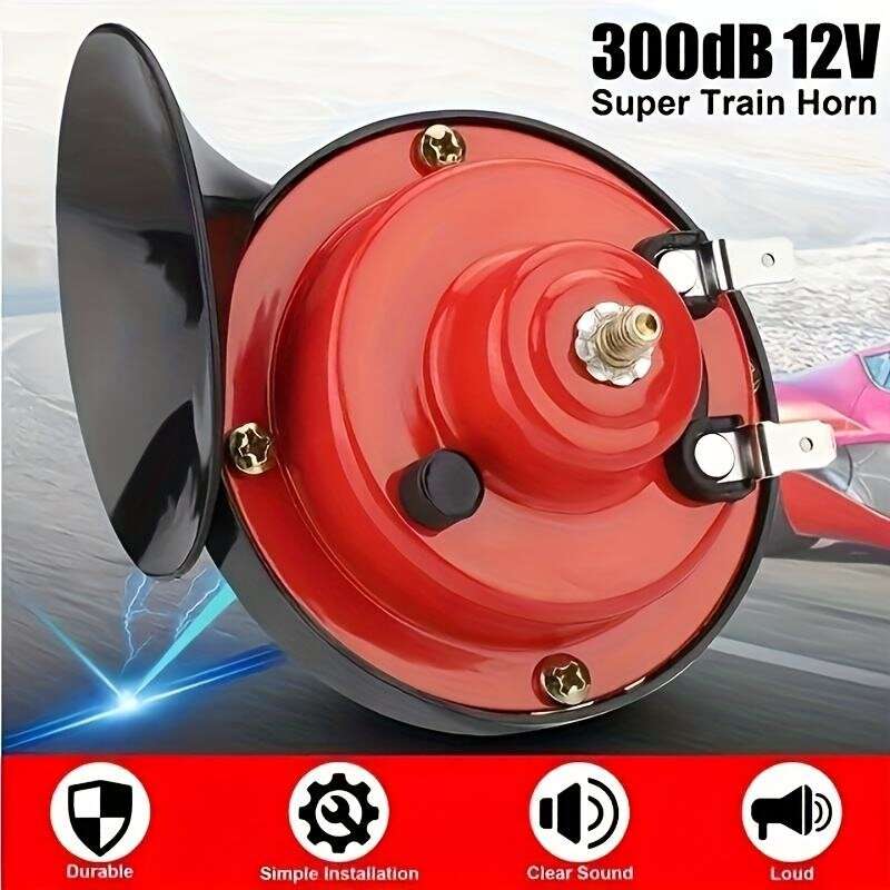 12V 300db Car Snail Horn Waterproof Tweeter High Pitch Car Electric Horn Universal For 12V Car Motor