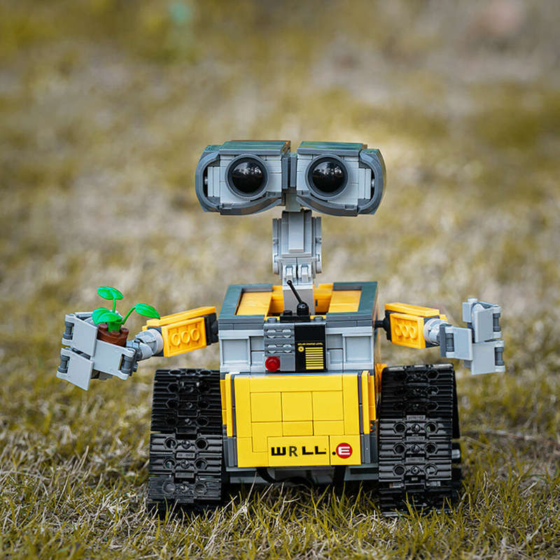 687pcs WRll-E Robot 18cm Blocks Toy Idea Technic Figures Model Building Kits Block Bricks Educationa
