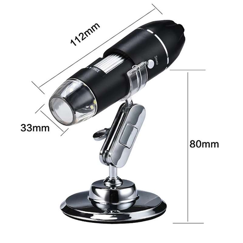 1000X Digital Microscope 3 In 1 Interfaces Microscope Photo Video Modes Microscope Computer Mobileph