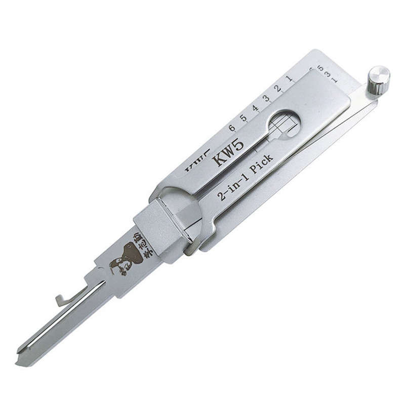 1PC 2 in 1 tools KW1 SS001Pro KW5 SC1 SC4 Decoder Locks Professional Hand Locksmith Tool for All Typ