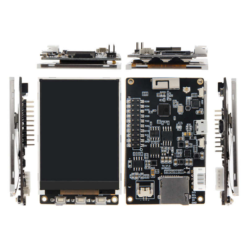 LILYGO TTGO T4 V1.3 ILI9341 2.4 inch LCD Display Backlight Adjustment CH9102F ESP32 Development Boar