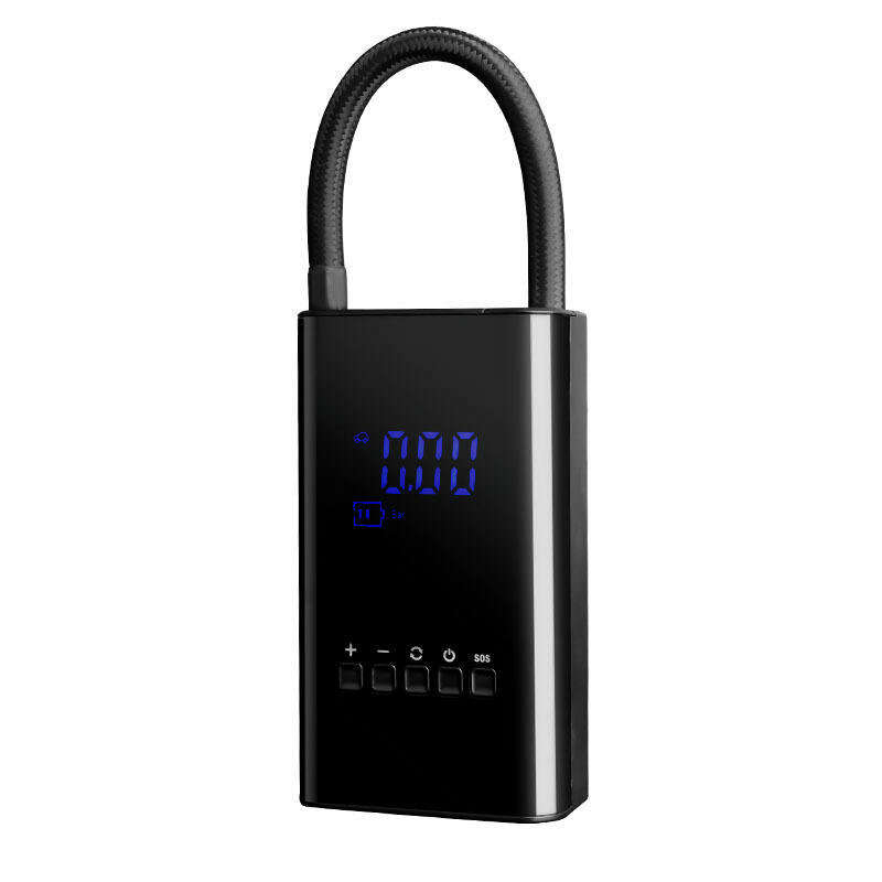 4000mAh Wireless Digital Portable Car Air Pump Mini 12V Tire Inflator Cordless Handheld Air Compress