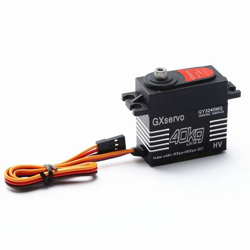 GXservo QY3240MG 40KG High Speed Metal Gear Large Torque Digital Servo For Rc Car Crawler Scx10 Trx4
