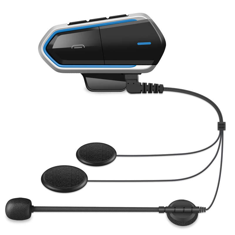 QTB35 Motorcycle Bluetooth Helmet Headset Wireless Music Headphone Over-ear Stereo Headset V5.0 Wate