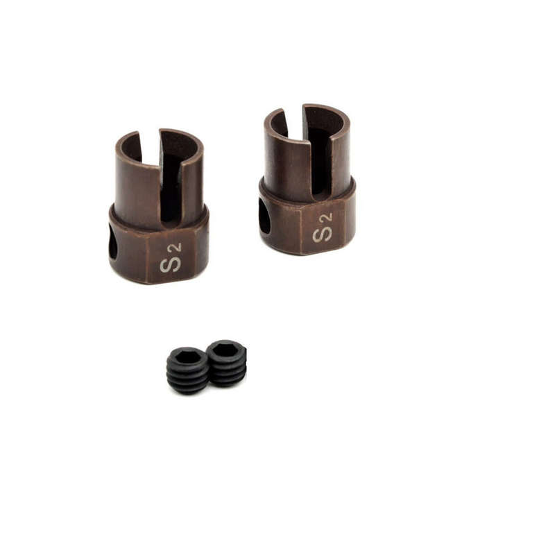 2PCS ZD Racing DBX-07 1/7 Upgraded S2 Alloy Steel Drive Gear Cup 8656 Desert Monster Vehicles Model