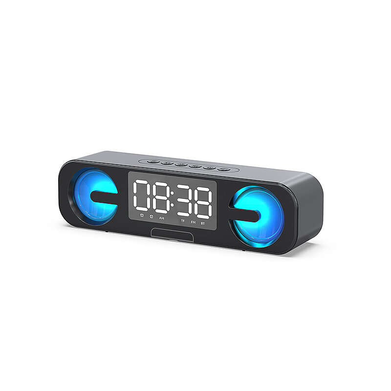 S07 5W bluetooth 5.0 Speaker Portable Speaker 360 Surround 4D Stereo Sound Ambient Light 1200mAh Bat