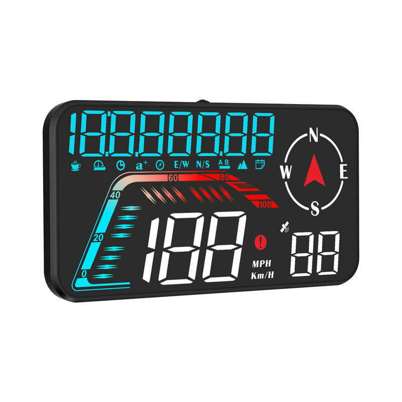 G12 Car HUD Display GPS Speedometer Speed Warning Universal Head-Up Display GPS HUD Digital Speedome