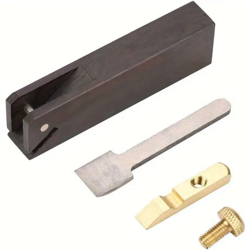 Mini Wood Planer Ebony Woodworking Hand Plane Mini DIY Cable Line Woodworking Plane Carpenter Wood C