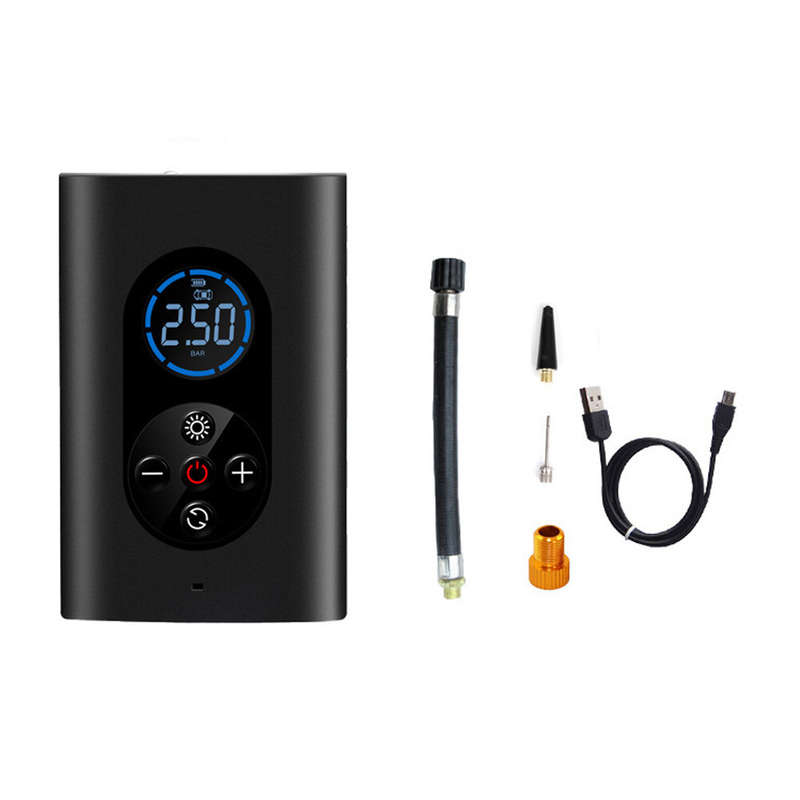 BIKIGHT 150PSI 4-in-1 Wireless Air Pump 80W Power 4000mAh USB Rechargeable LED Display 0.38KG Lightw