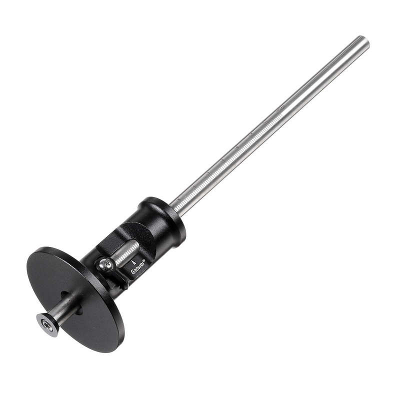 Ganwei European-Style Micro Adjustable Wheel Marking Gauge Wheel Woodworking Scriber Ruler Marking G