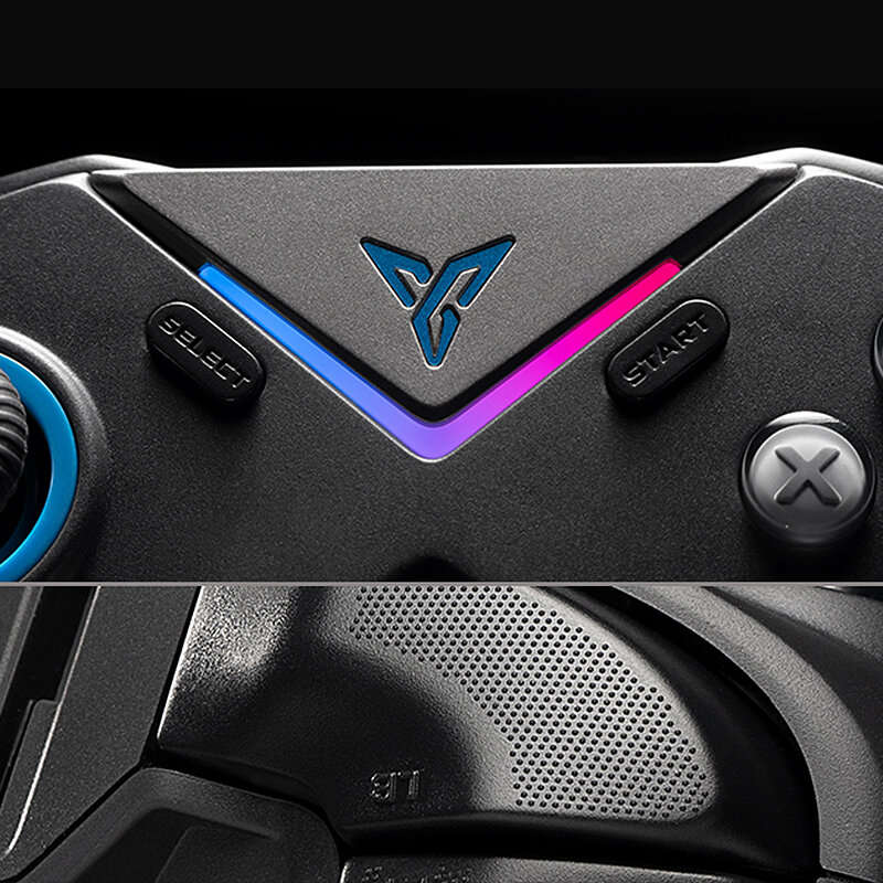 FlyDiGi VADER 3 Pro Gaming Handle Force Feedback Six-Axis RGB Joystick Gamepad Gamer Controller Supp