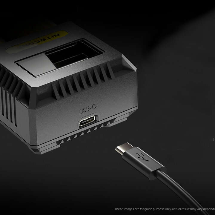 Nitecore Ci2 Dual Slot Universal Battery Charger For IMR/Li-ion Ni-MH/Ni-Cd 18650 21700 26650 AA AAA