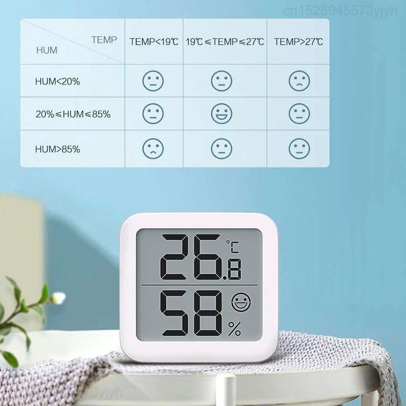 Xiaomi Electronic Digital Temperature Humidity Meter Thermometer Hygrometer Indoor Outdoor Weather S