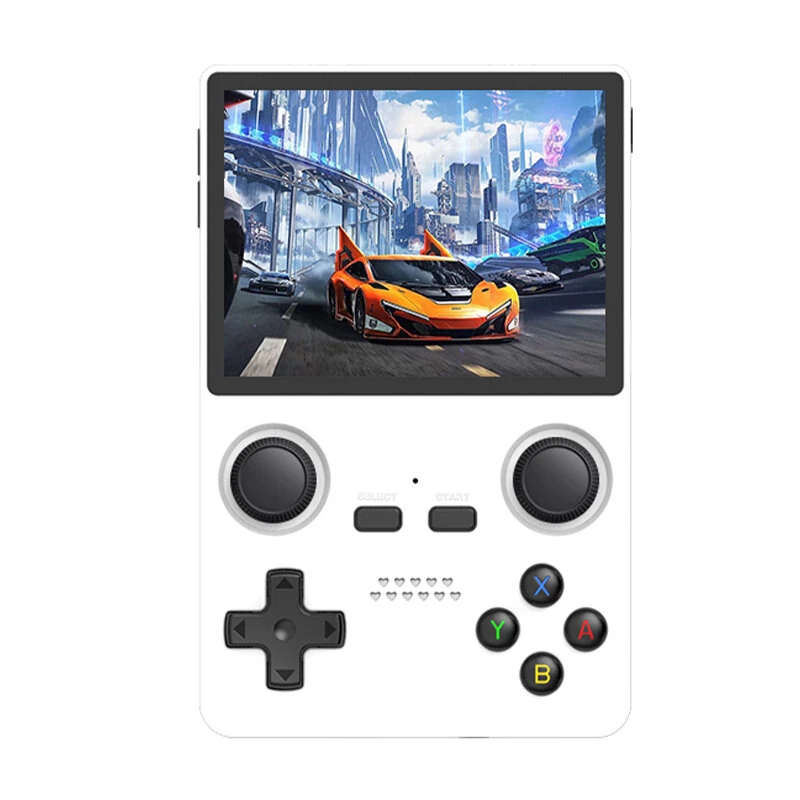 POWKIDDY X35S 16+128G 3.5-inch IPS Screen Handheld Game Console Linux System Built-in 8000 Games Sup