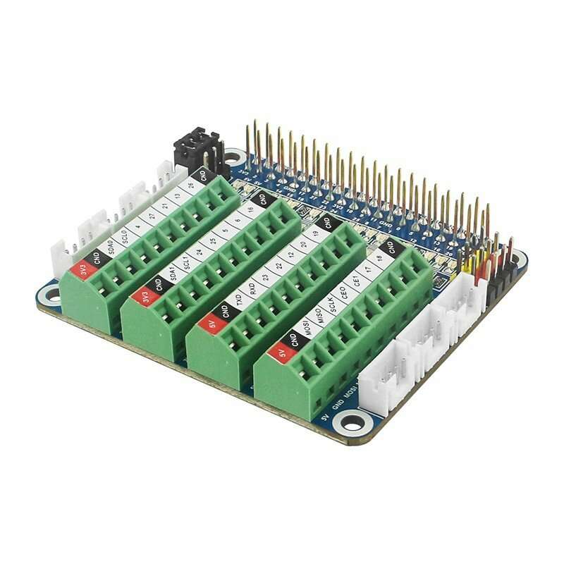 Raspberry Pi GPIO Test Expansion Board PCF8591 Module Onboard LED IO Port Detection ADC/DCA Sensor