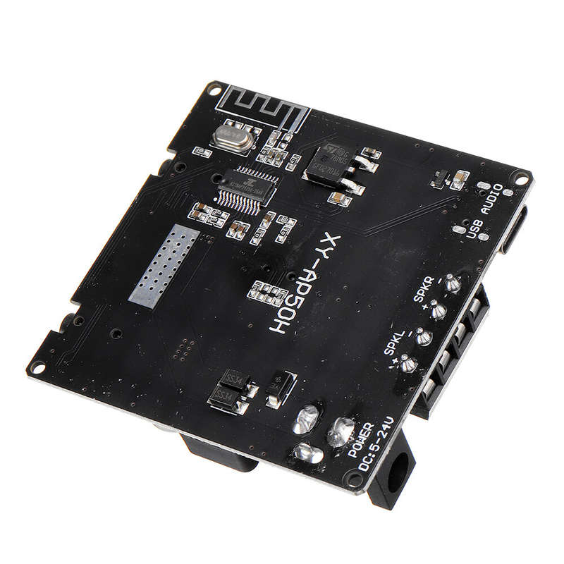 XY-AP50H 50W+50W HiFi Bluetooth 5.0 Wireless Audio TPA3116D2 Digital Power Amplifier Stereo Board 50