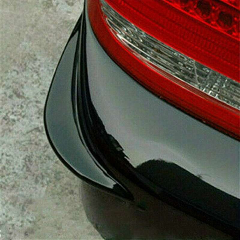 2Pcs Auto Car Front Rear Bumper Corner Guard Cover Anti-collision Strip Anti-Scratch Protector Decor