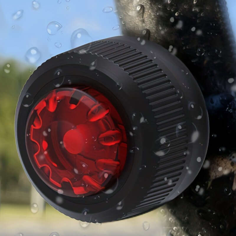 2023 New A08 Bike Taillight Red LED Super Brightness IPX5 Waterproof 3 Light Modes Bicycle Flashligh