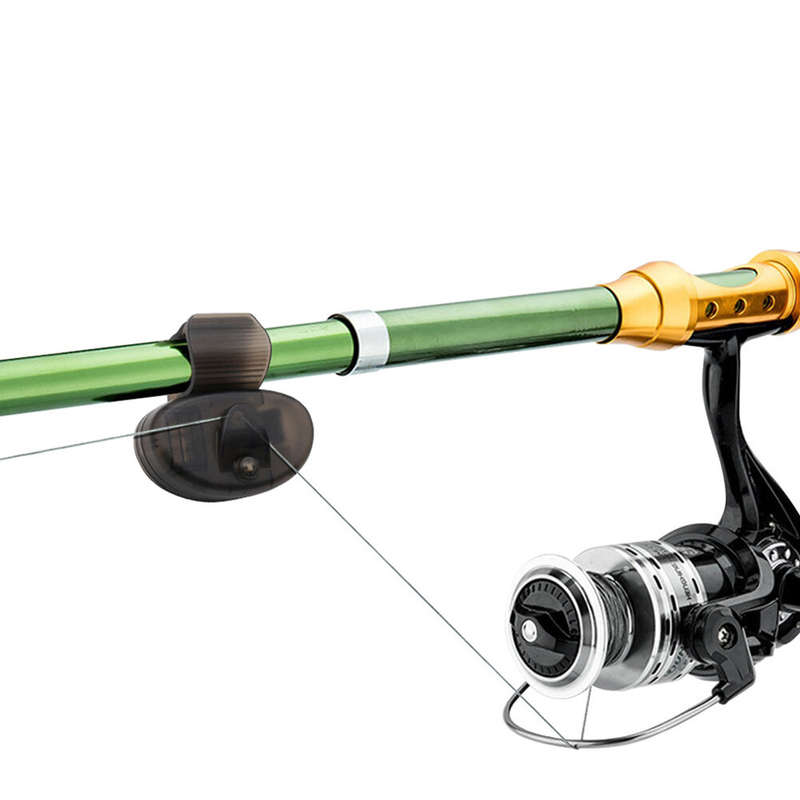 Fishing Alarm Fish Bite Alarm Loud Sound Clip on Fishing Rod Alarm Bell Electronic LED Light Night F