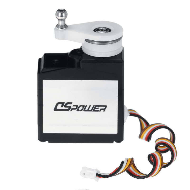 Wltoys 124010 1/12 RC Car Parts 17g Steering Servo 5 Wires 1.7kg Torque Vehicles Models Spare Access