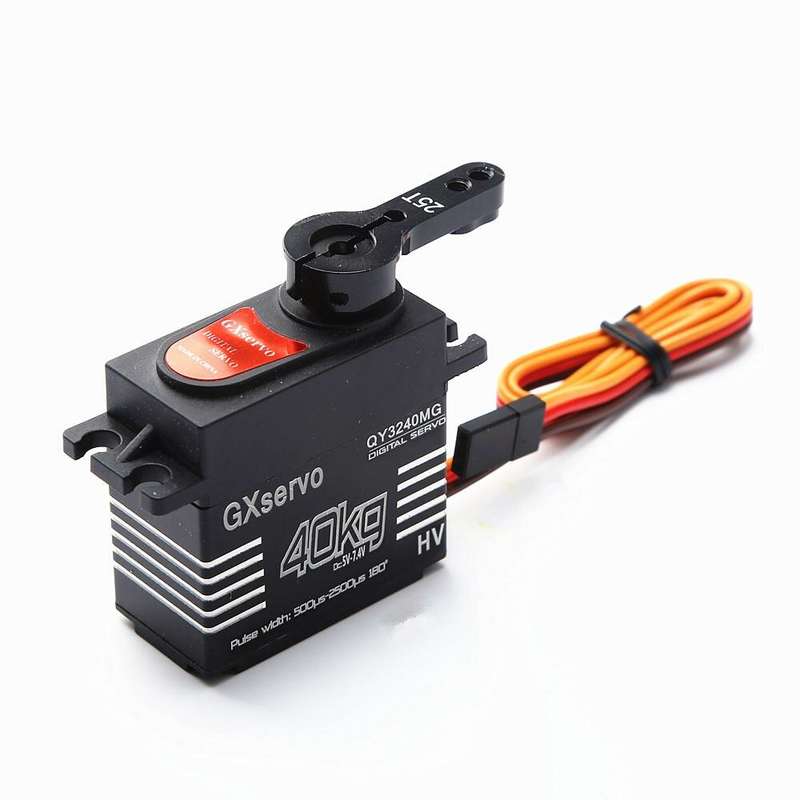 GXservo QY3240MG 40KG High Speed Metal Gear Large Torque Digital Servo For Rc Car Crawler Scx10 Trx4