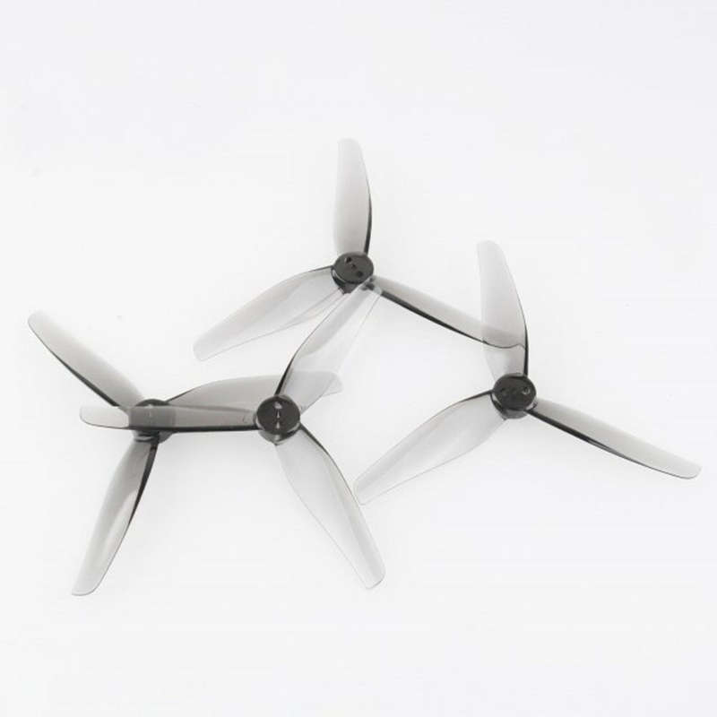 2 Pairs HQProp T3.5x2.5x3 3525 3.5 Inch Propeller 3-Blade Grey for FPV Racing RC Drone