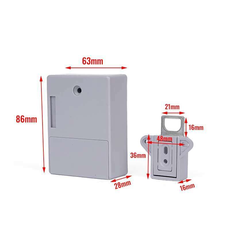 Invisible Sensor Lock EMID IC Card Drawer Digital Cabinet Intelligent Electronic Locks for Wardrobe