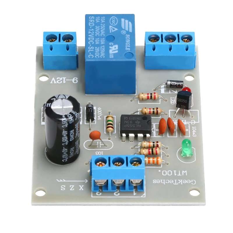 12V Automatic Water Liquid Level Controller Sensor Module Water Level Detection Sensor Pumping Drain