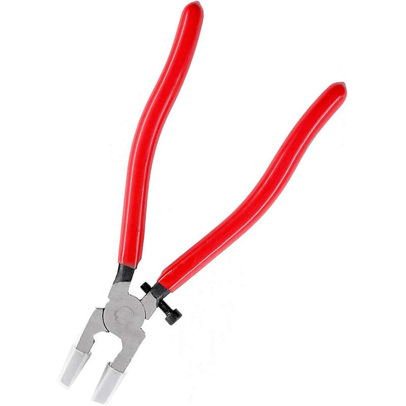 8PCS Glass Cutter Tool Kit Chrome Vanadium Steel Professional Glass Pliers Carbide Tip Cutter 0.079i