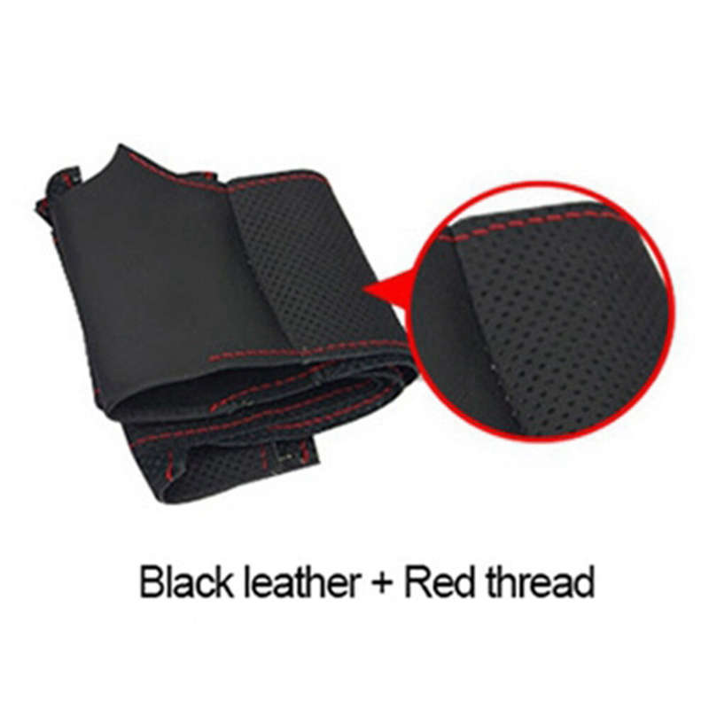 Artificial Leather Car Steering Wheel Cover for VW Golf 4 Passat B5 1996-2003 Seat Leon 1999-2004 fo