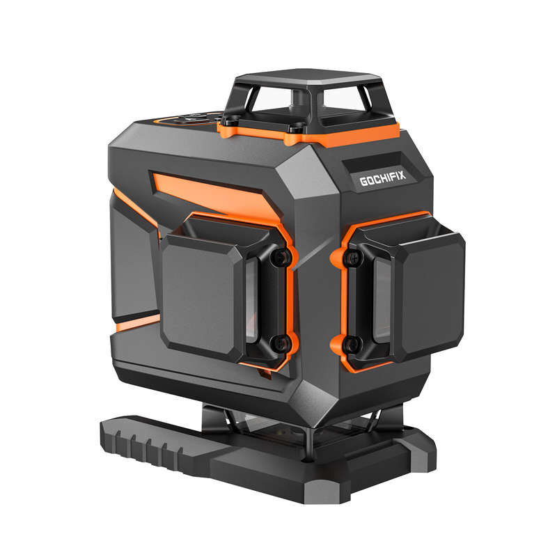 Laser Level GOCHIFIX 4x360 16 Line 4D Self Leveling Green Laser Level Horizontal Vertical Level Tool