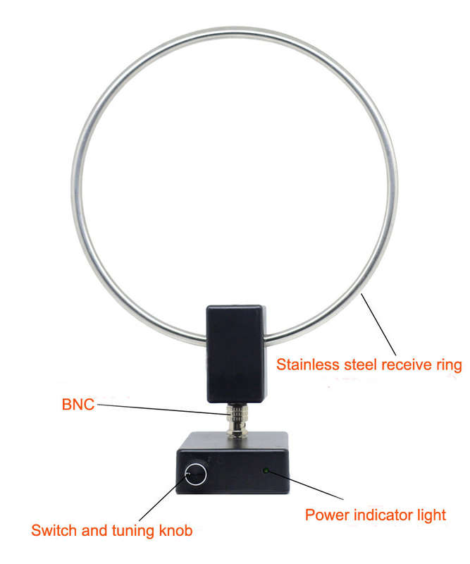 GA-450 GA450 Loop Antenna SDR Short Medium Wave Radio Antenna SW 2.30-30MHz MW 522-1710KHz
