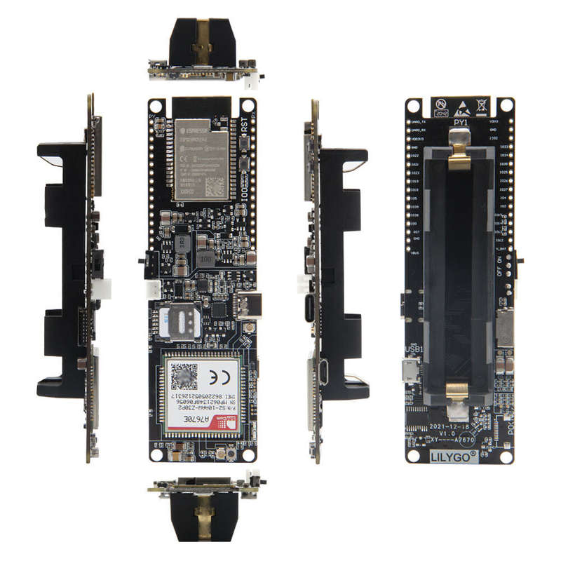 LILYGO TTGO T-SIM A7670G A7670E A7670SA R2 Wireless Module ESP32 Chip 4G LTE CAT1 MCU32 Development