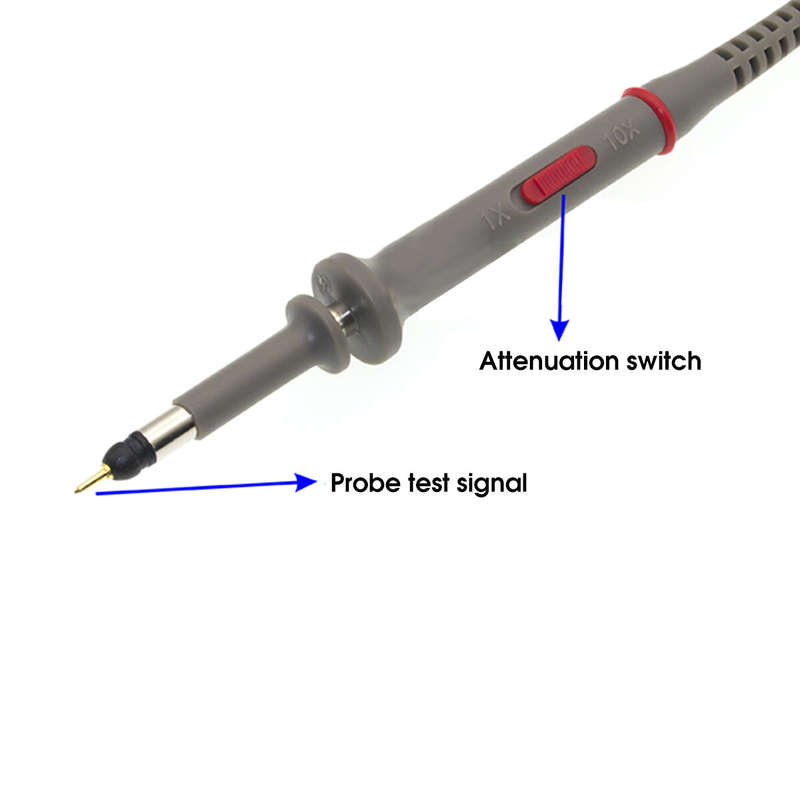 DANIU 1 Set P6100 DC-100MHz Oscilloscope Probe 100MHz Scope Clip Probe for Tektronix