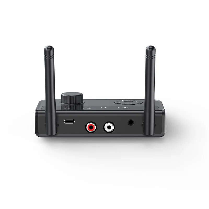 B39 2-In-1 bluetooth 5.3 Audio Receiver Transmitter 3.5mm Aux Jack RCA Stereo Music Wireless Adapter
