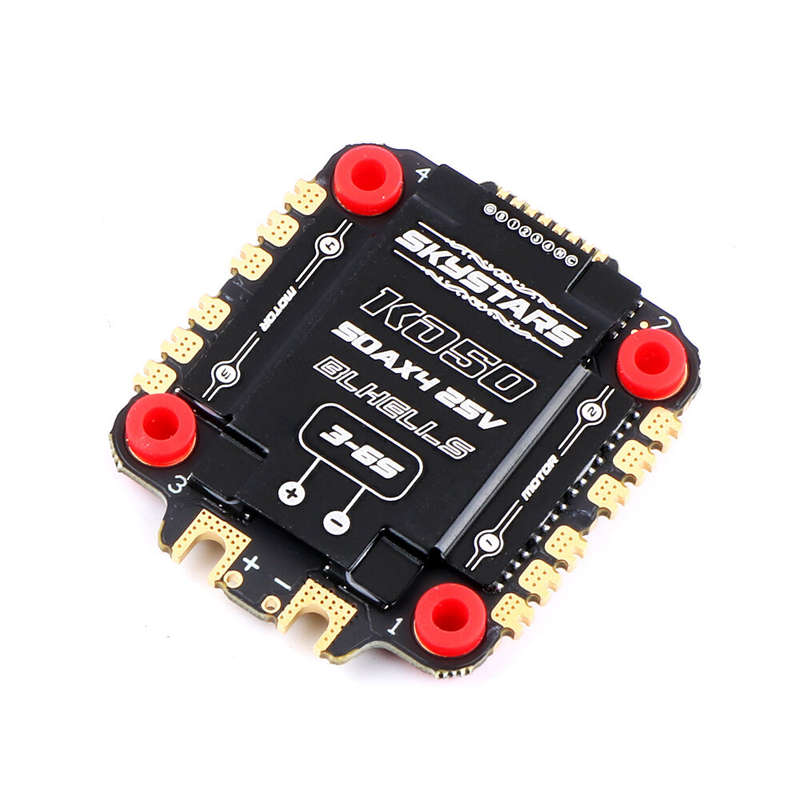 30.5x30.5mm Skystars KO50 50A 3-6S BLHeli_S Dshot600 4in1 Brushless ESC for DIY Freestyle FPV RC Rac