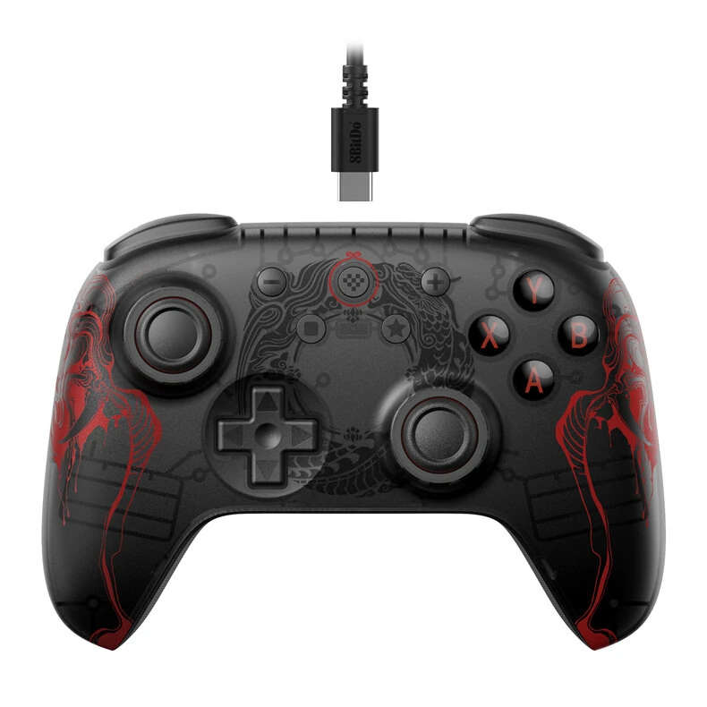 [Black Myth:WuKong] 8Bitdo Ultimate 2C Wired Controller for Windows PC and Android with 1000Hz Polli