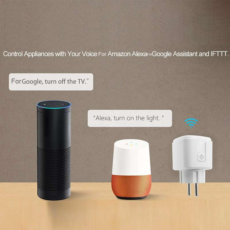 Tuya Zigbe Smart Plug 16A EU Smart Socket With Power Monitoring Voice Control Work with Tuya Smart L
