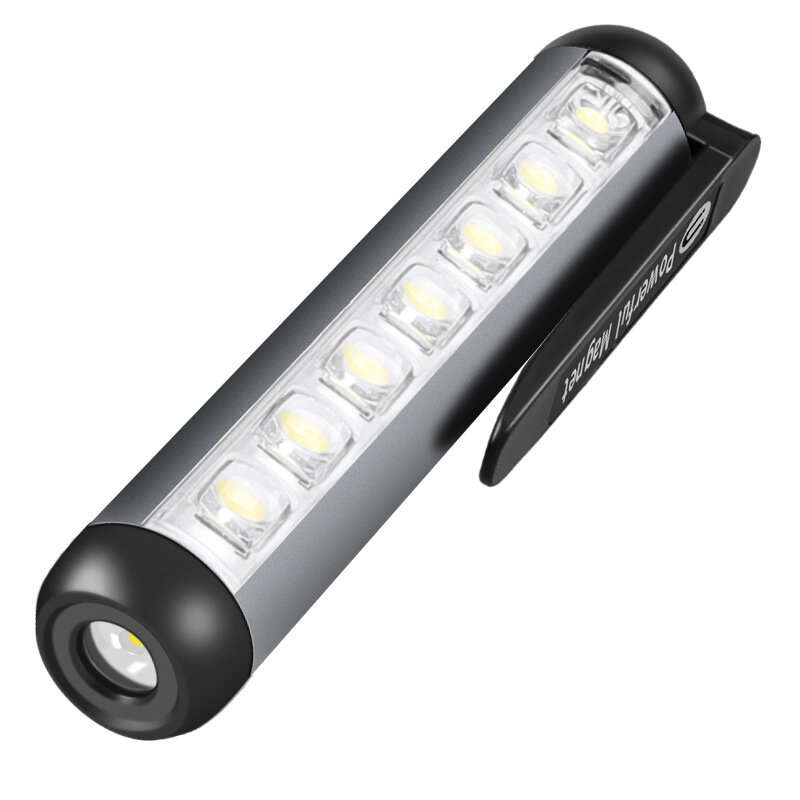 XMUND Portable LED Camping Light Mini Flashlight Set Handheld Pen Light Pocket Torch with High Lumen